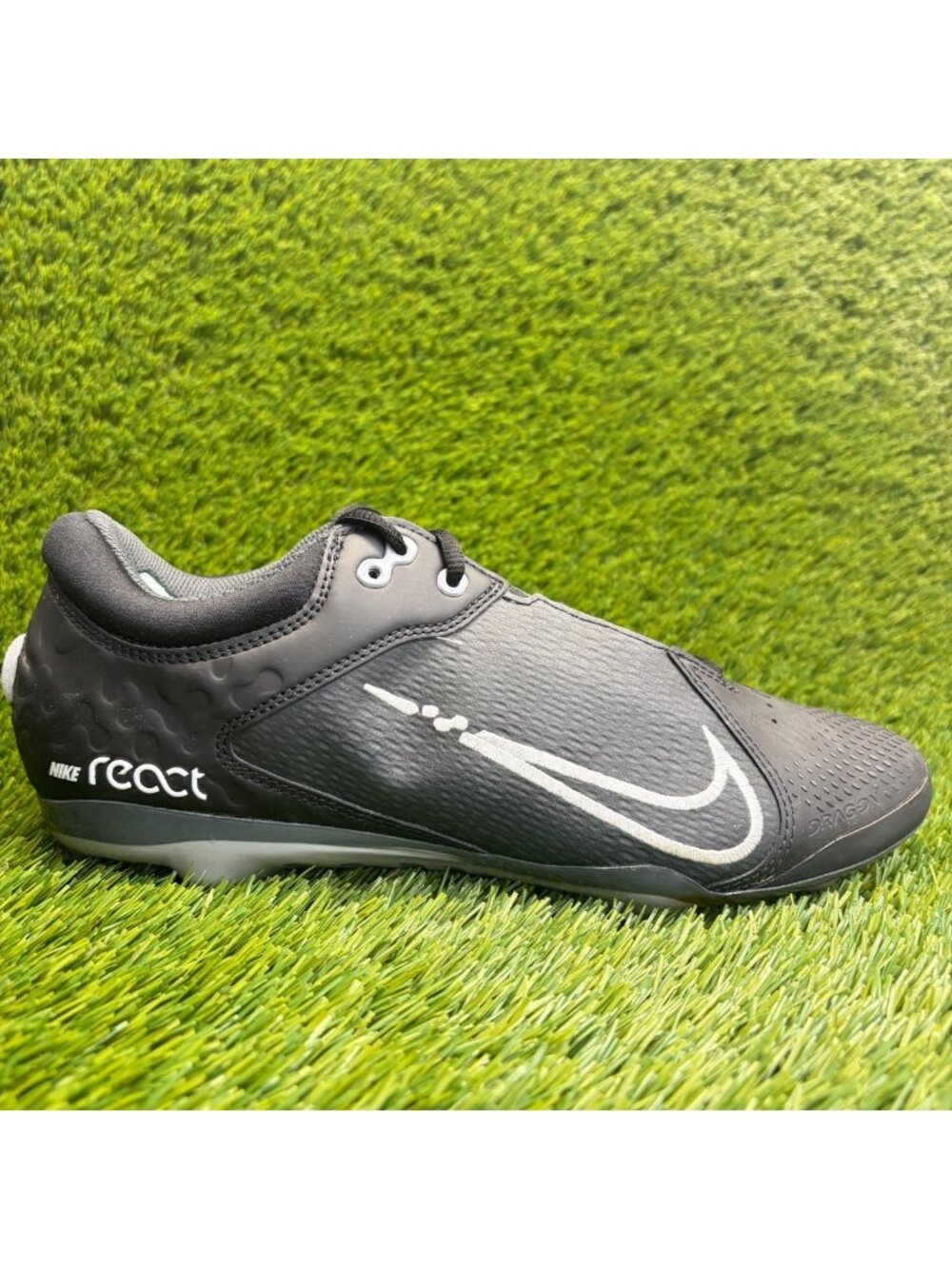 Nike HyperDiamond 4 Elite Womens Size 11 Black Running Outdoor Softball Cleats